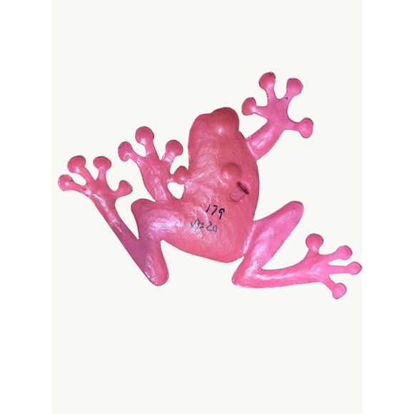 Colorful Metal Frog Wall Art Decor - Picture 2 of 2